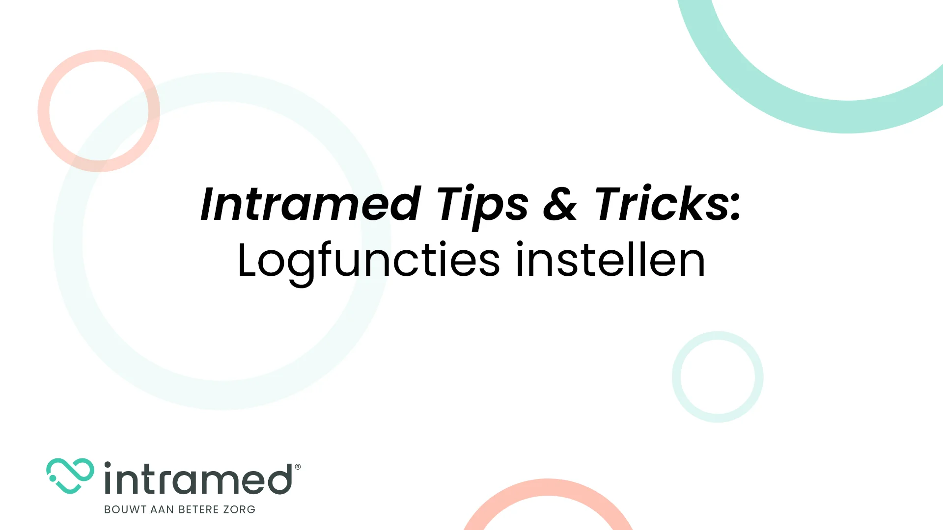 Thumbnail film log-functies in intramed