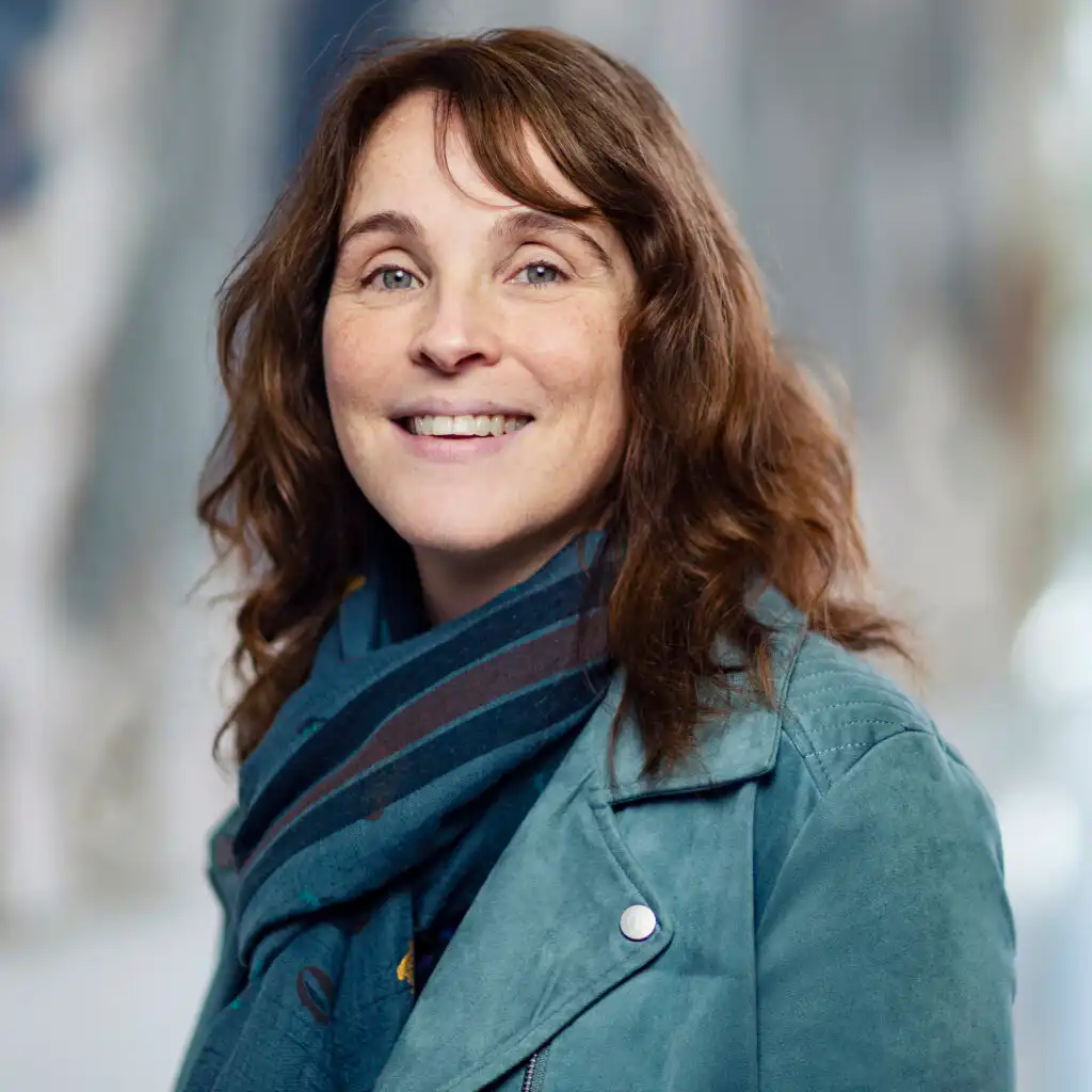 Portretfoto van Paula, EPD-ontwikkelaar bij Intramed