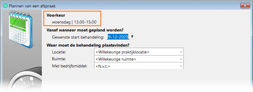 Wijziging aanmelding via patiëntportaal 1