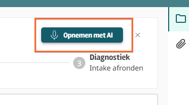 Knop opnemen met AI in kinderfysiotherapie