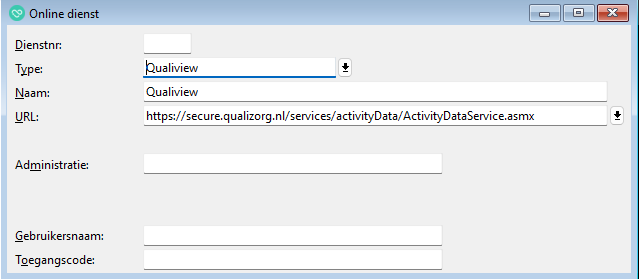 online dienst toevoegen qualiview