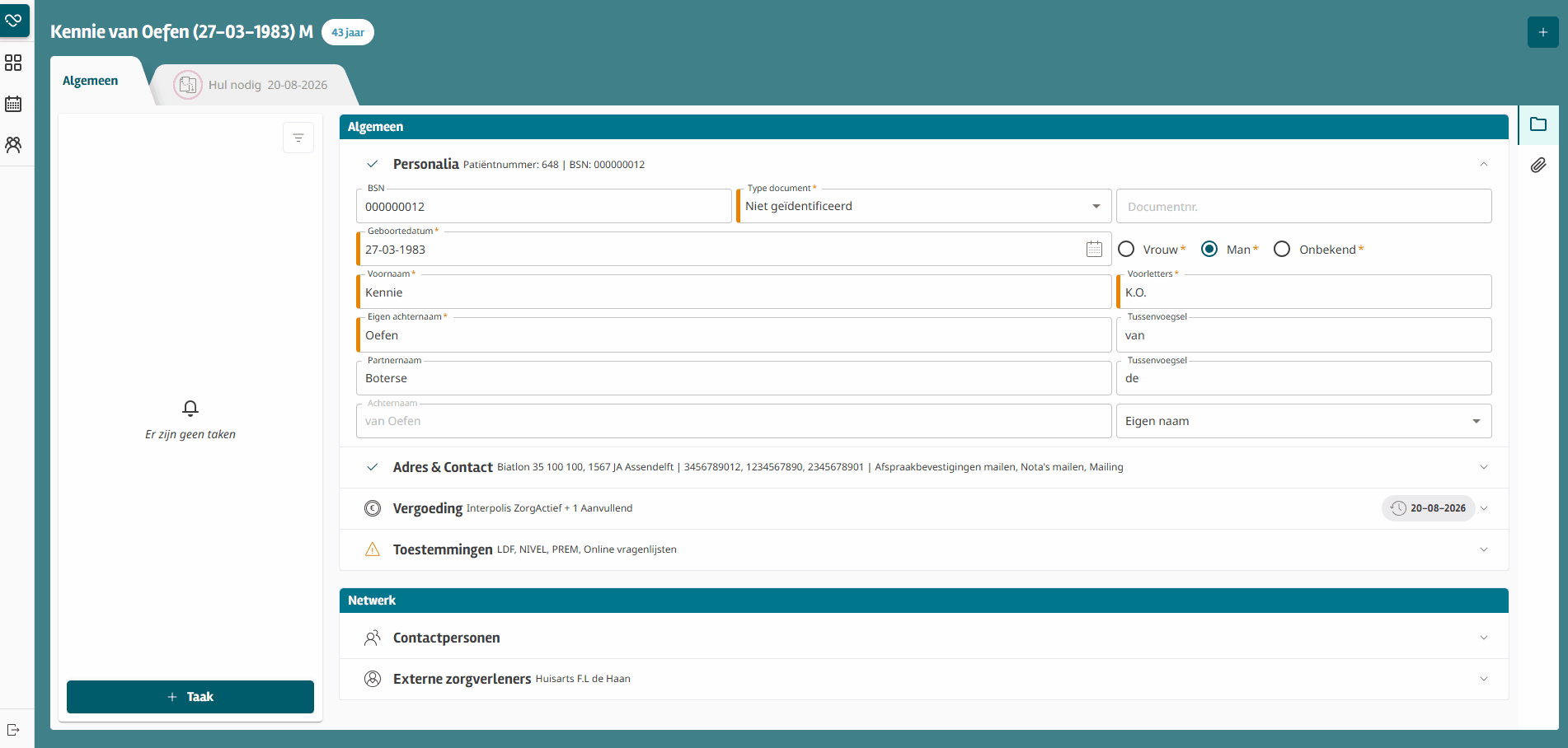 In Intramed Web kun je documenten nu uitgebreider opmaken en opslaan bij een patiënttraject. Zo kun je onder andere kleuren gebruiken en tabellen toevoegen. Afdrukken kan direct vanuit Intramed Web. E-mailen kan voorlopig nog alleen via het huidige Intramed. De teksteditor wordt in de toekomst verder uitgebreid.