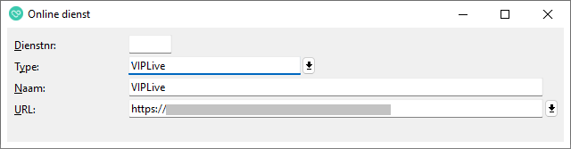 toevoegen online dienst